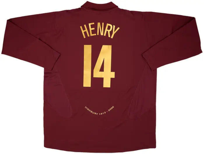 ARSENAL 2005-06 RETRO LONGSLEEVE