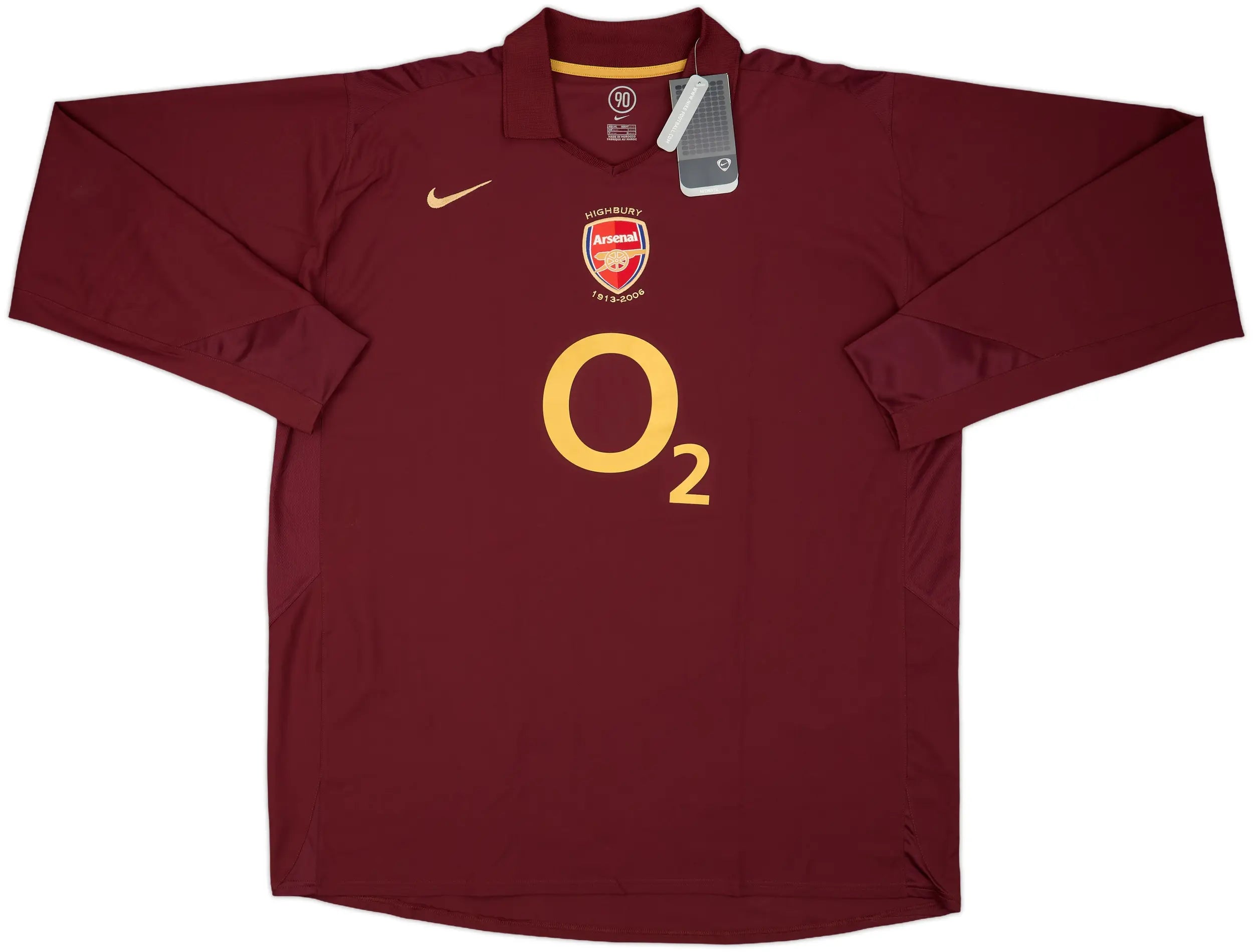 ARSENAL 2005-06 RETRO LONGSLEEVE