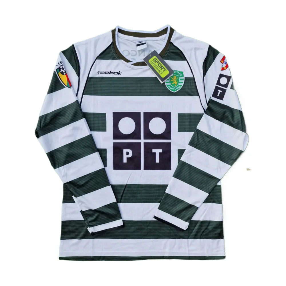 SPORTING LISSABON 2001-03 RETRO LONGSLEEVE