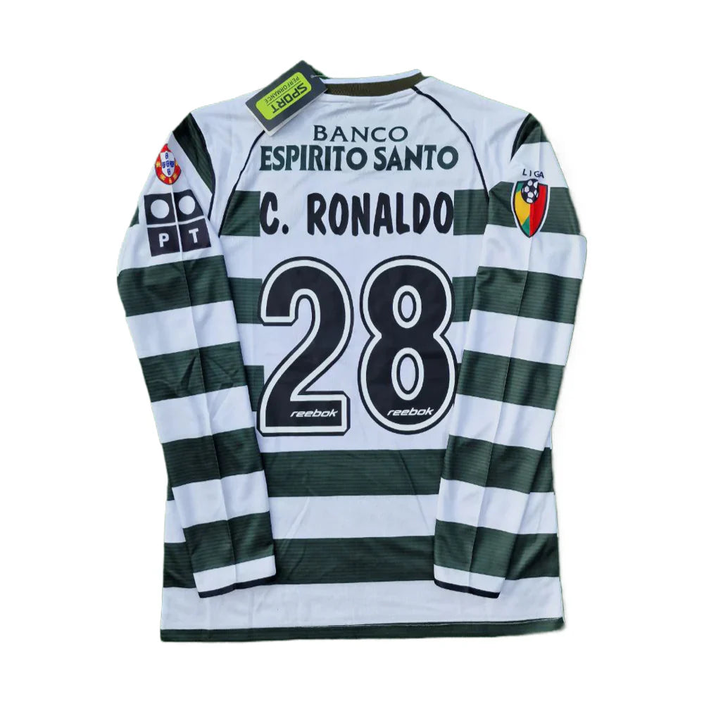 SPORTING LISSABON 2001-03 RETRO LONGSLEEVE