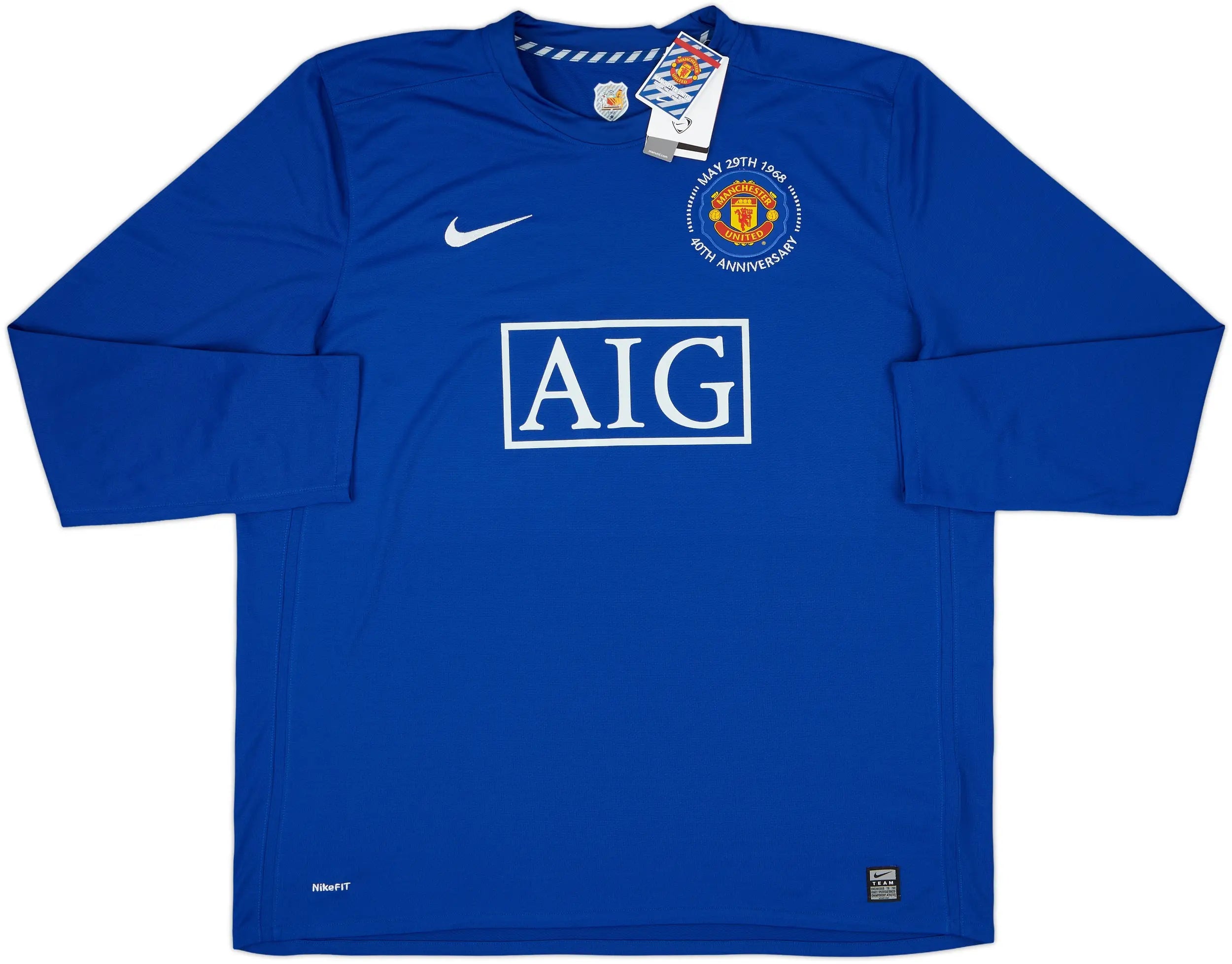 MANCHESTER UNITED 2008-09 RETRO LONGSLEEVE
