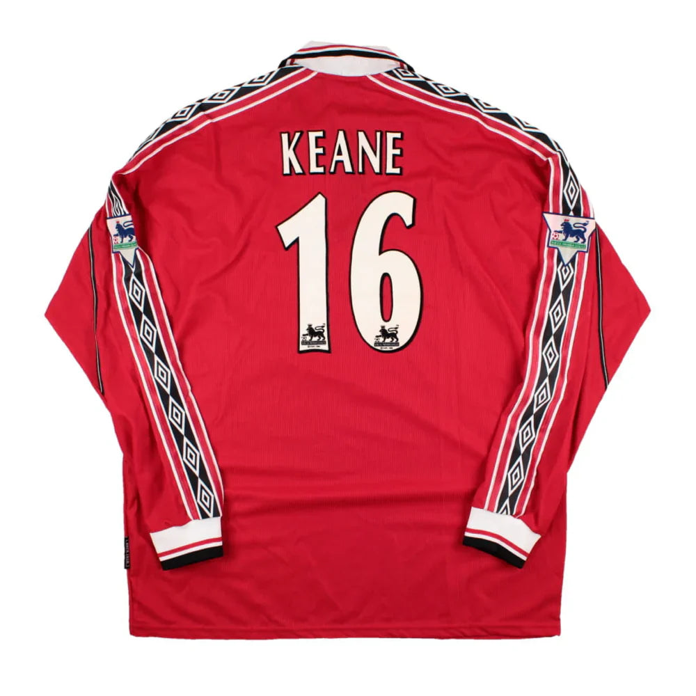 MANCHESTER UNITED 1998/99 RETRO LONGSLEEVE