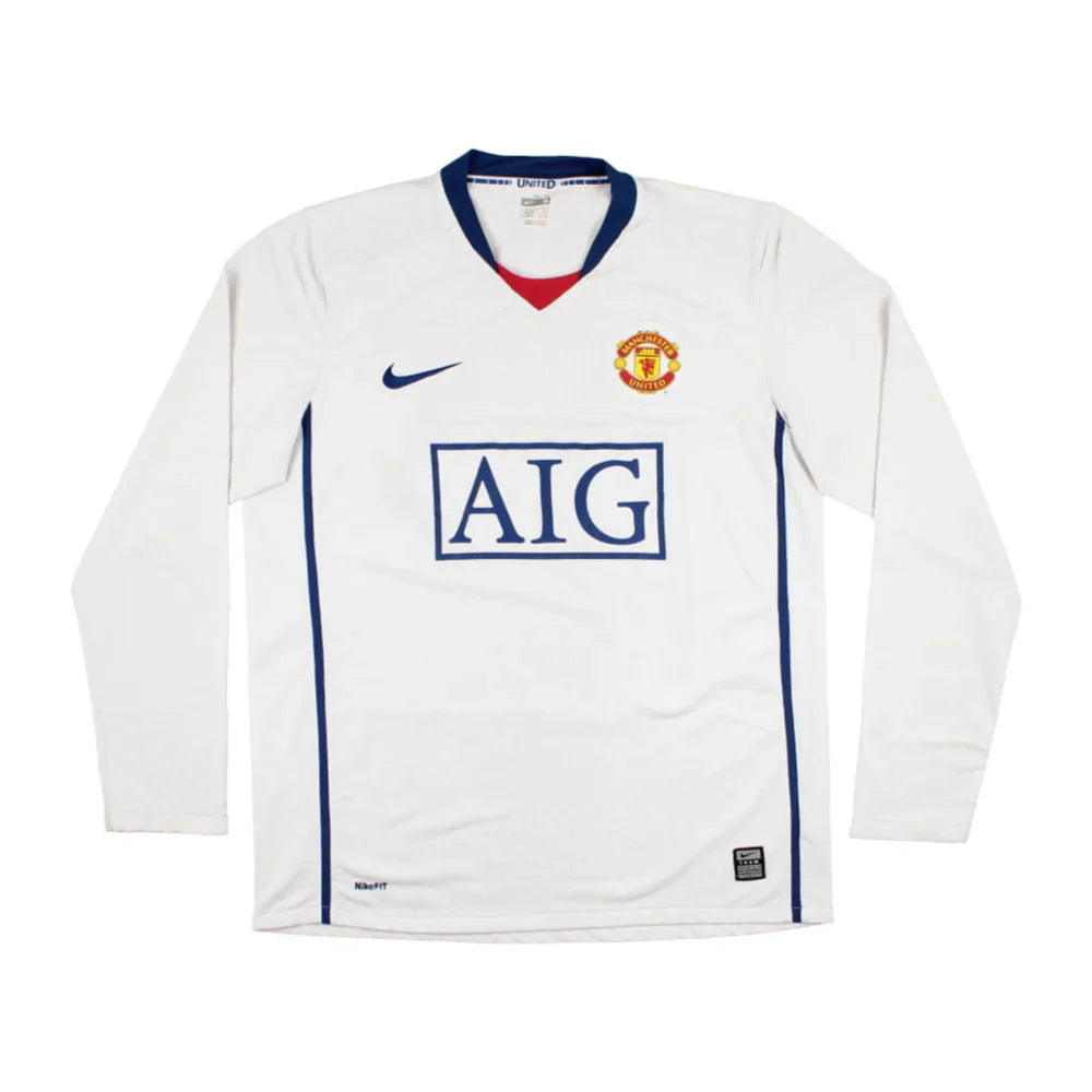 MANCHESTER UNITED 2008/09 RETRO LONGSLEEVE