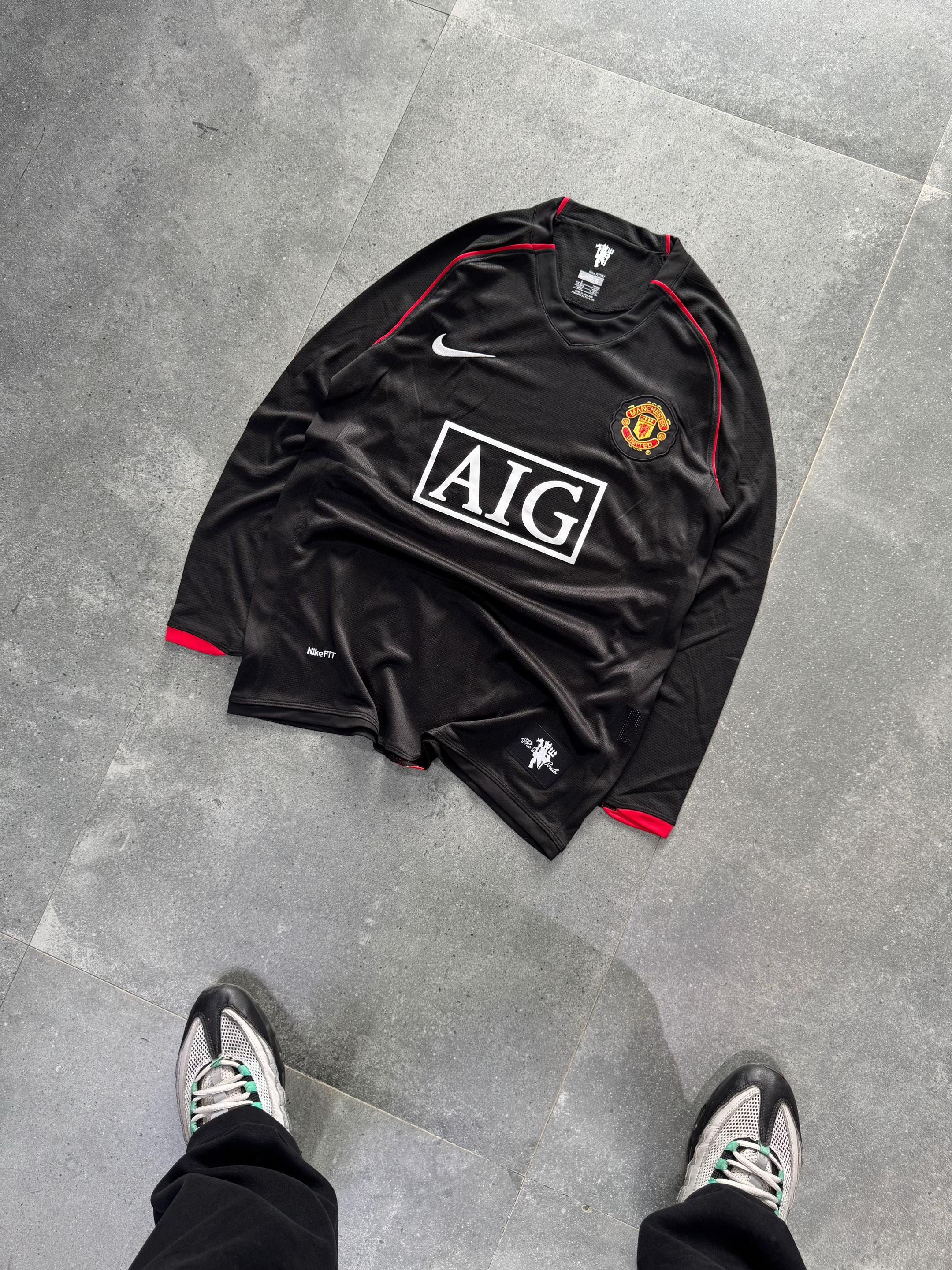 MANCHESTER UNITED 2007-08 RETRO LONGSLEEVE
